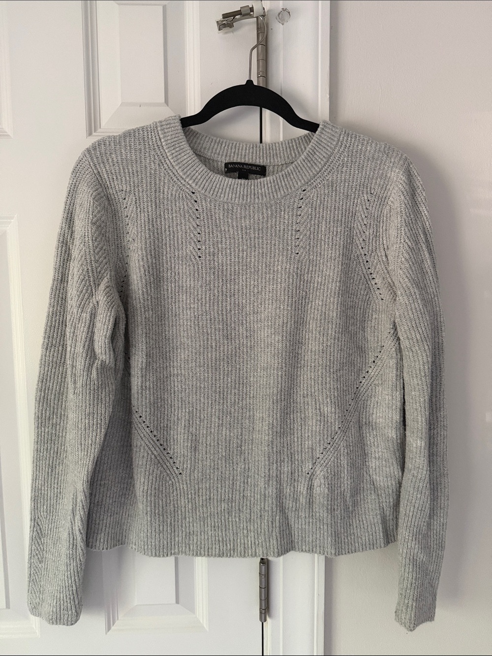 Banana Republic Light Ribbed Crewneck Sweater